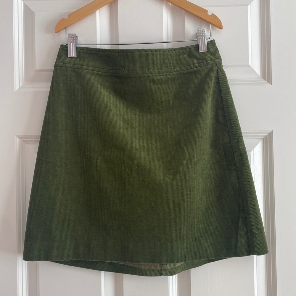 J. Crew Corduroy Skirt